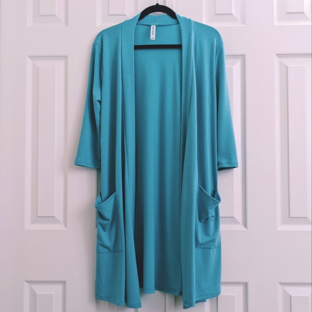 Zenana Premium Open Long Cardigan EUC
